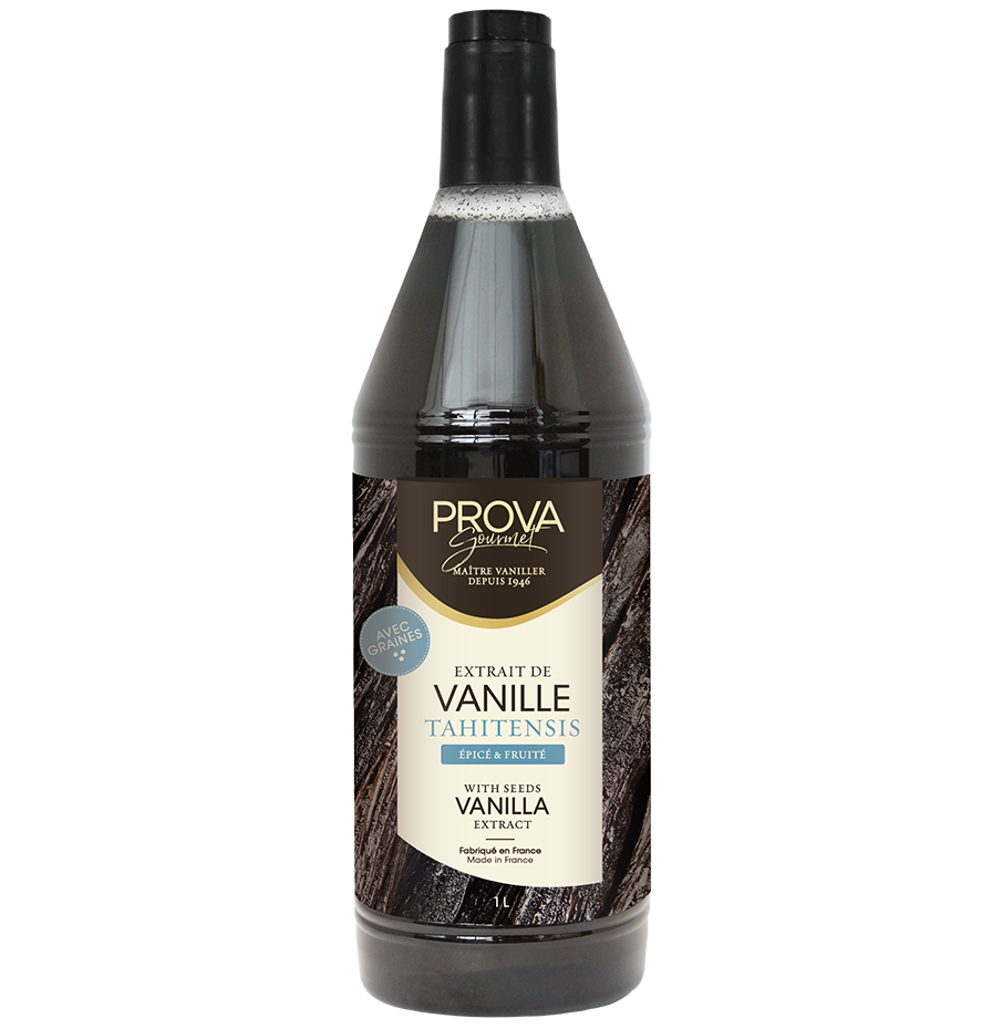Extrait de vanille Tahitensis avec graines