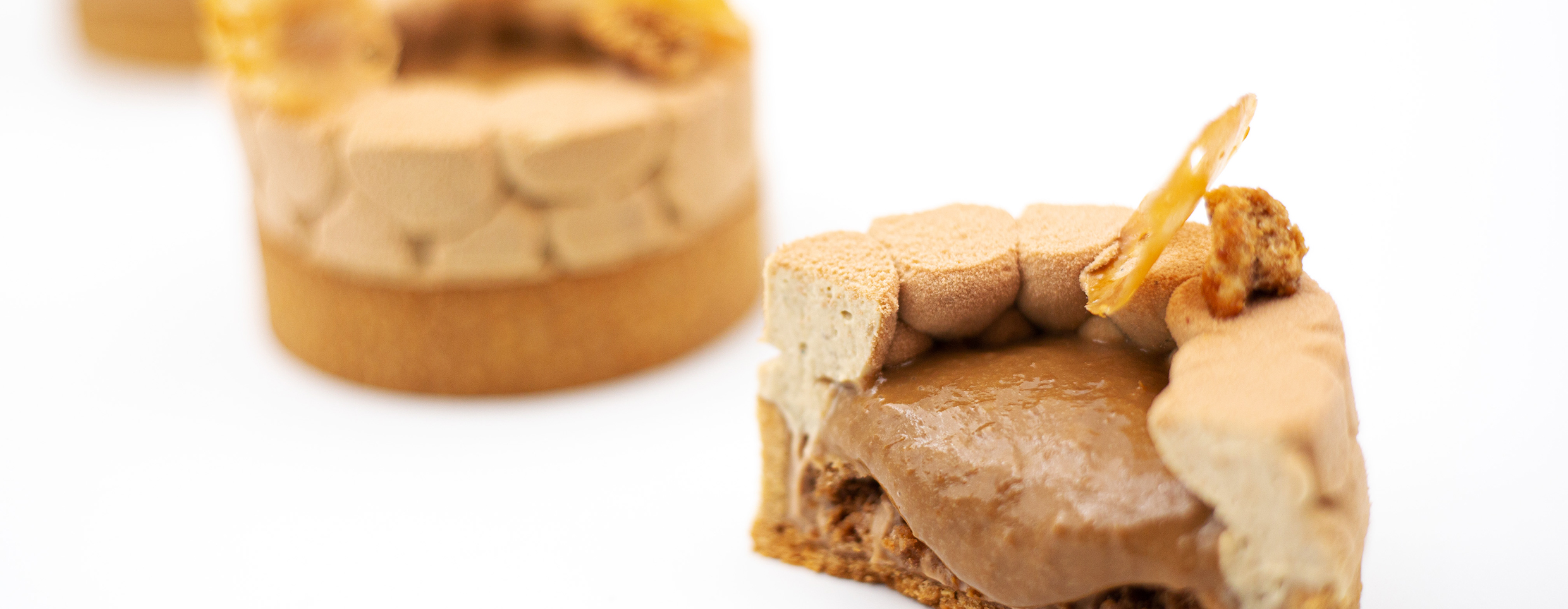 Tarte intense au café et aux noix