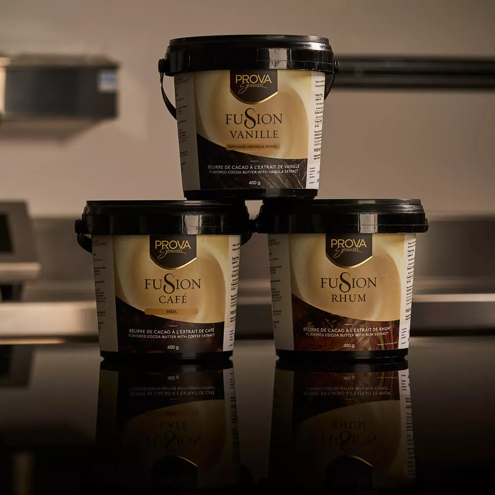 FUSION VANILLA FLAVOURED COCOA BUTTER WITH VANILLA EXTRACT | Prova